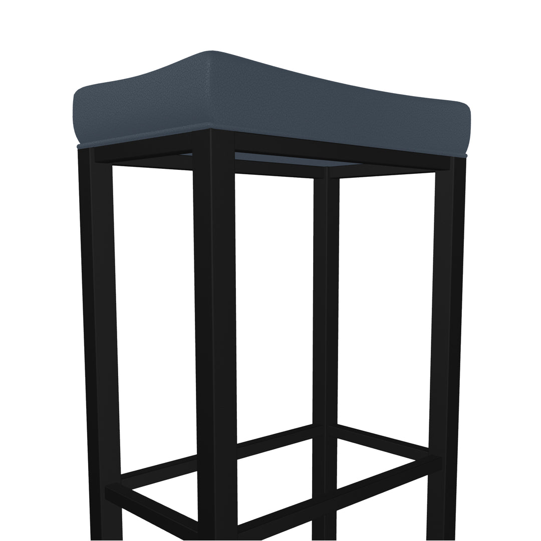 18"W x 11"D x 30"H / Midnight Blue/Sable Onyx