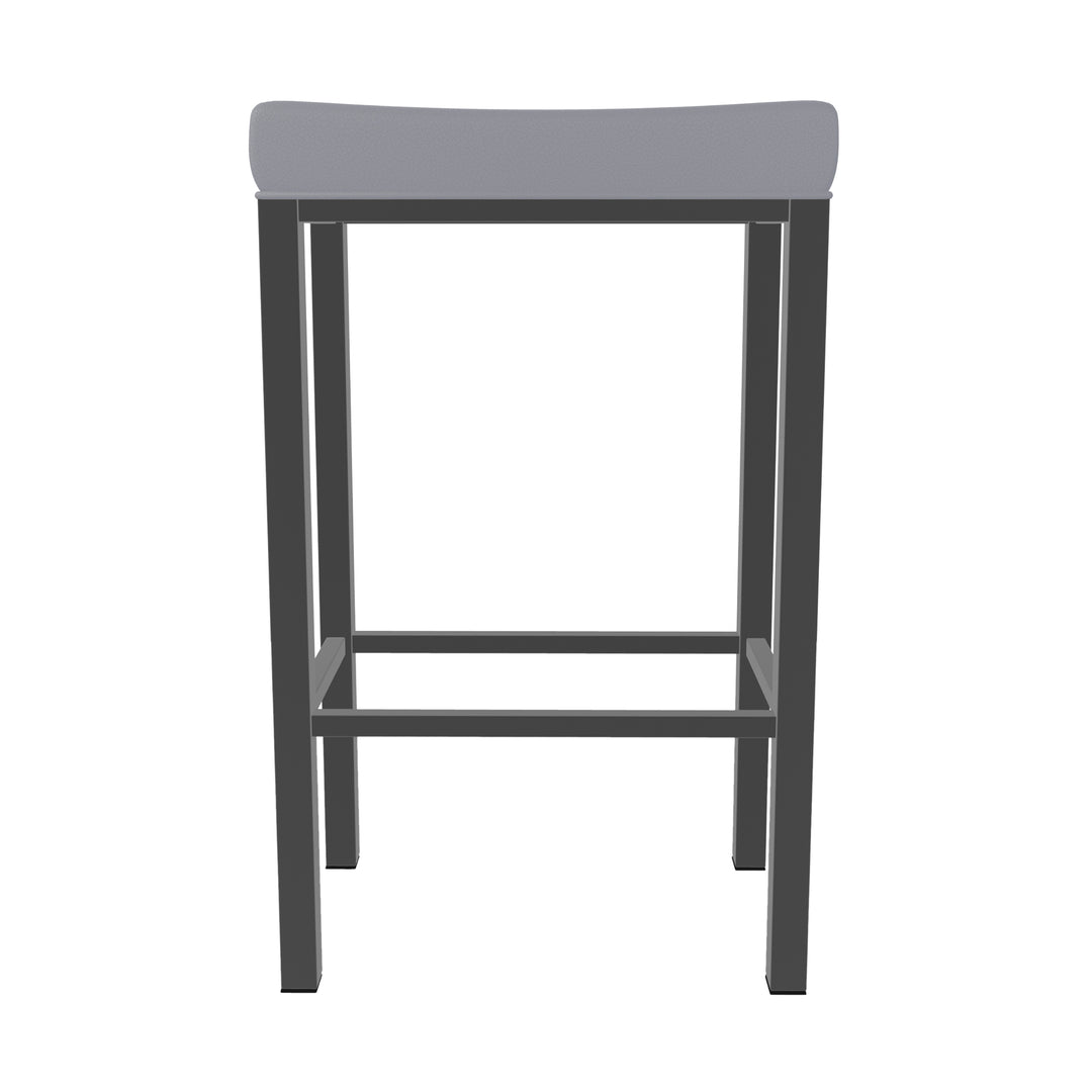 18"W x 11"D x 30"H / Charcoal Gray/Firestone Grey