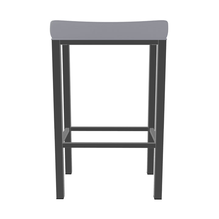 18"W x 11"D x 30"H / Charcoal Gray/Firestone Grey