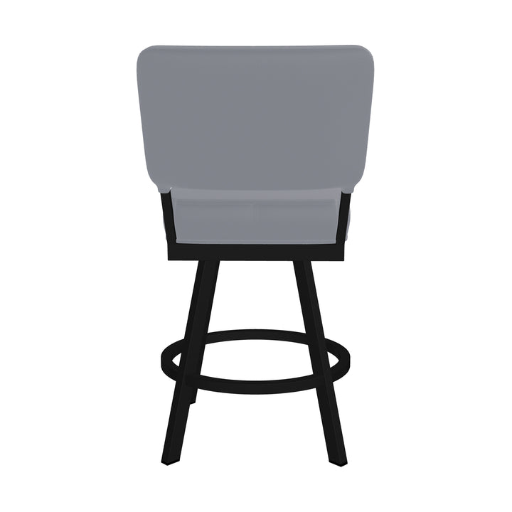 19.75"W x 23.5"D x 40"H / Charcoal Gray/Sable Onyx