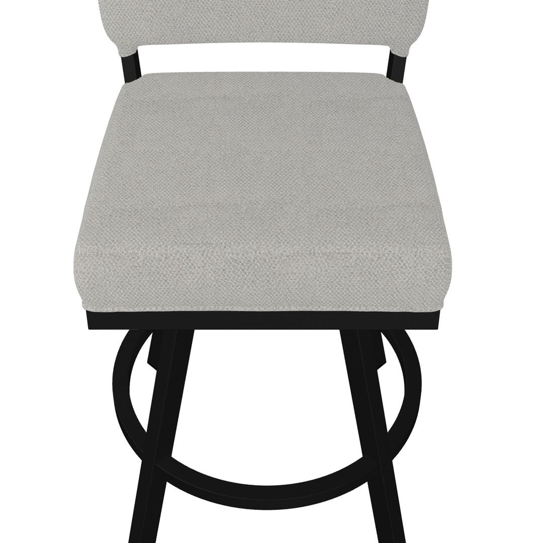 19.75"W x 23.5"D x 40"H / Irish Mist/Sable Onyx