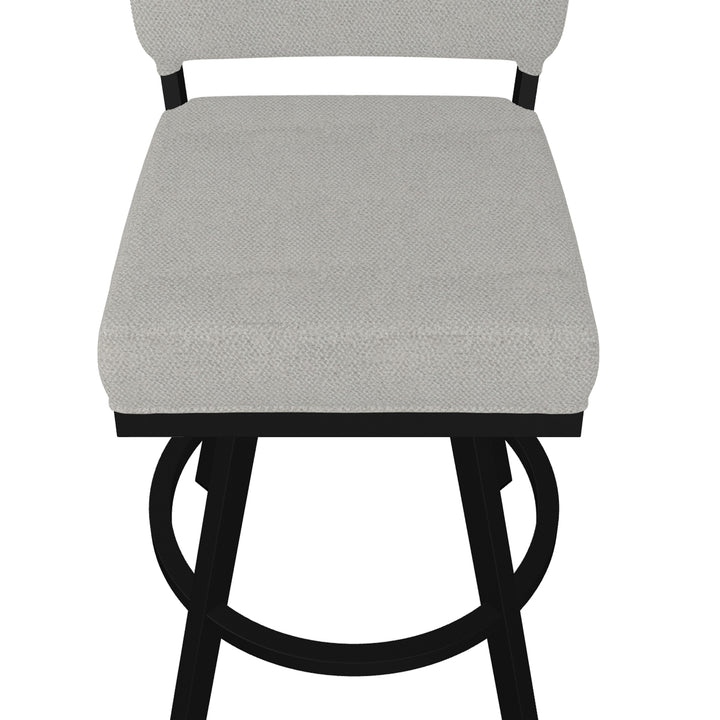 19.75"W x 23.5"D x 40"H / Irish Mist/Sable Onyx