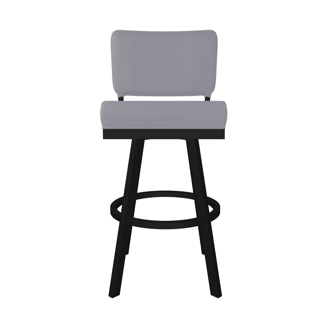 19.75"W x 23.5"D x 44"H / Charcoal Gray/Sable Onyx