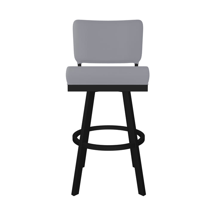 19.75"W x 23.5"D x 44"H / Charcoal Gray/Sable Onyx