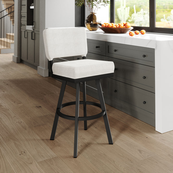 19.75"W x 23.5"D x 44"H / Irish Mist/Sable Onyx