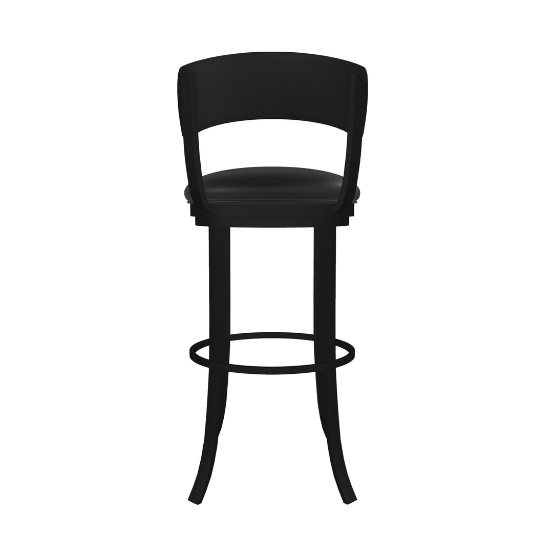 19.5"W x 18.5"D x 34"H / Licorice Black/Sable Onyx