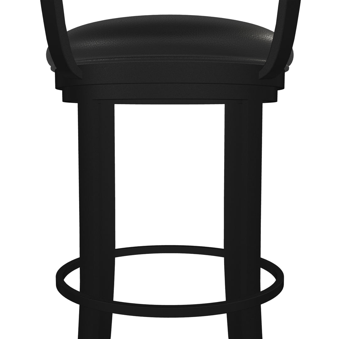 19.5"W x 18.5"D x 34"H / Licorice Black/Sable Onyx