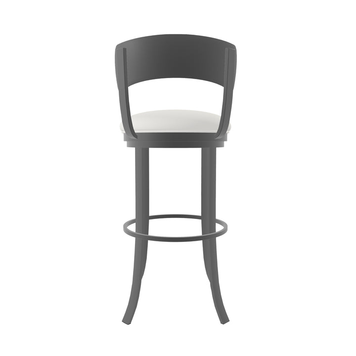 19.5"W x 18.5"D x 34"H / Vail Pure White/Firestone Grey