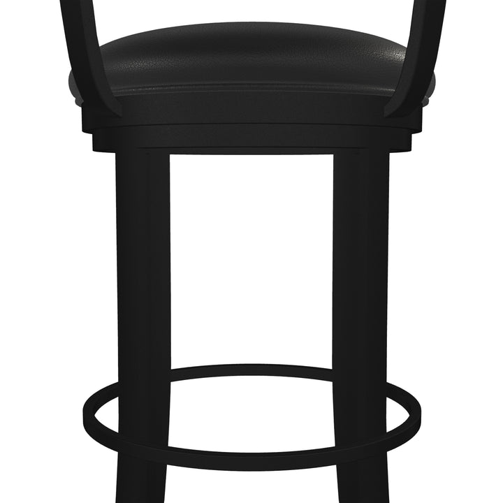 19.5"W x 19.5"D x 38"H / Licorice Black/Sable Onyx