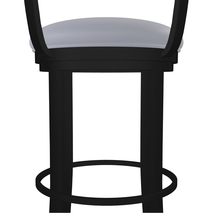 19.5"W x 19.5"D x 38"H / Charcoal Gray/Sable Onyx