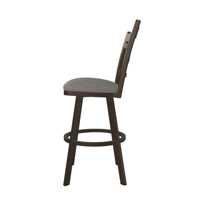 18.5"W x 25"D x 41.75"H / Textured Ash/Cobblestone