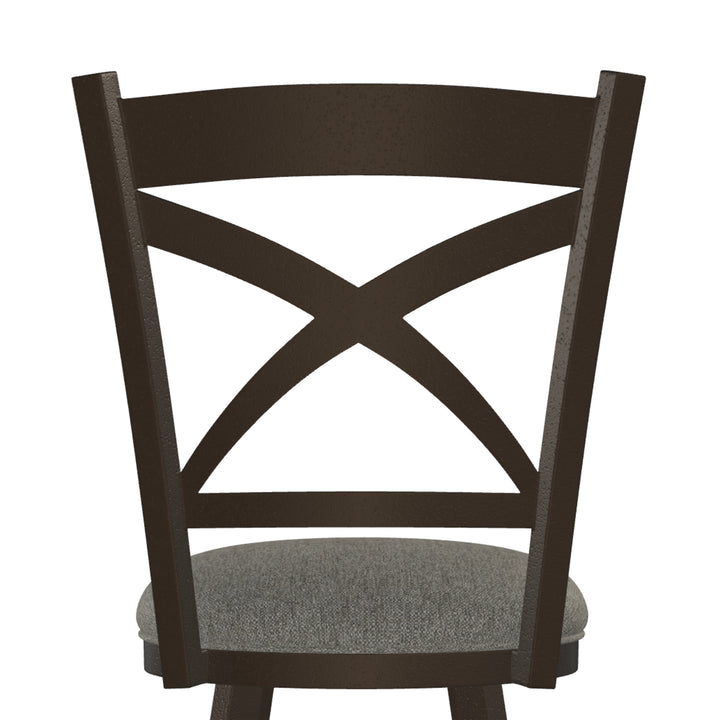 18.5"W x 25"D x 41.75"H / Textured Ash/Cobblestone