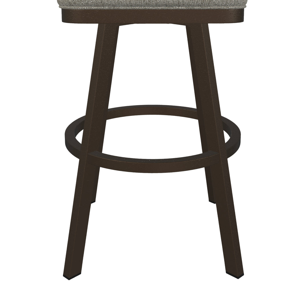 18.5"W x 25"D x 41.75"H / Textured Ash/Cobblestone