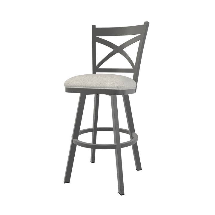 18.5"W x 25"D x 41.75"H / Irish Mist/Firestone Grey