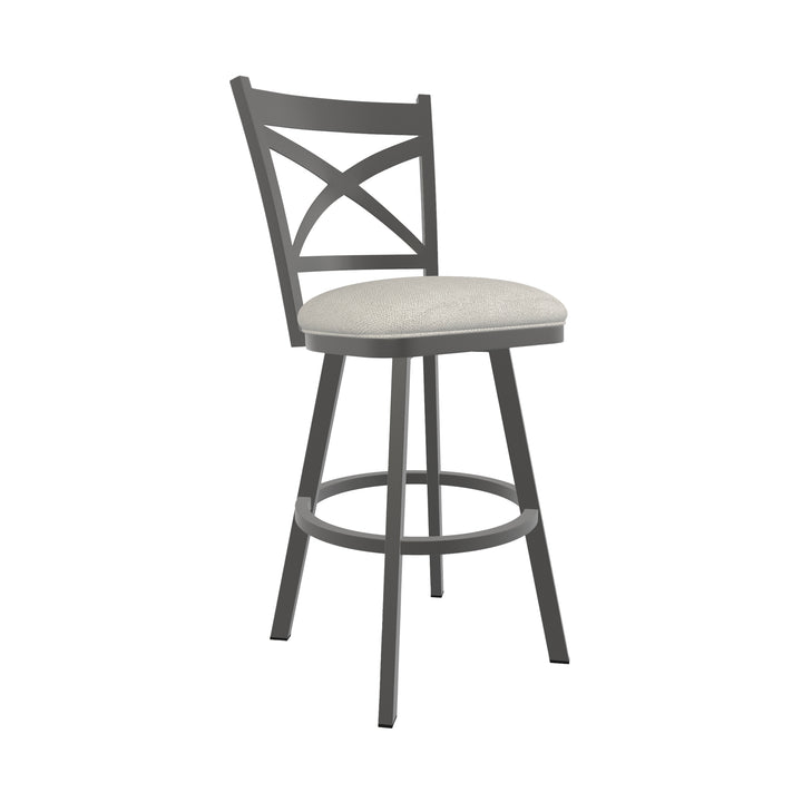 18.5"W x 25"D x 41.75"H / Irish Mist/Firestone Grey