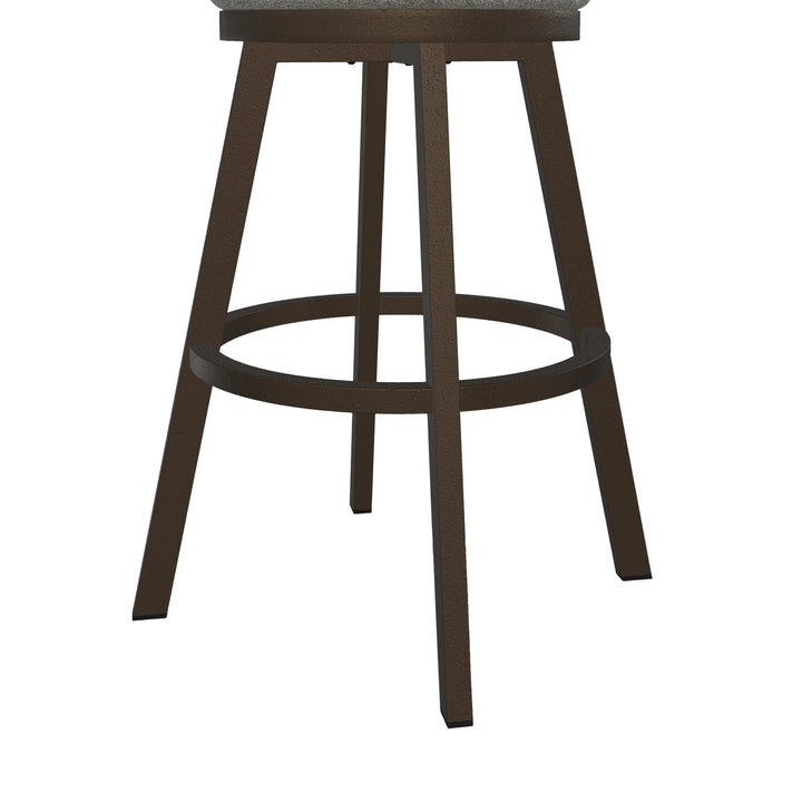 18.5"W x 18.5"D x 30"H / Textured Ash/Cobblestone