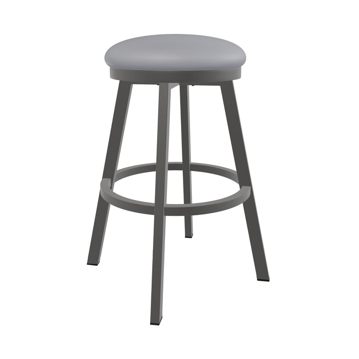 18.5"W x 18.5"D x 30"H / Charcoal Gray/Firestone Grey