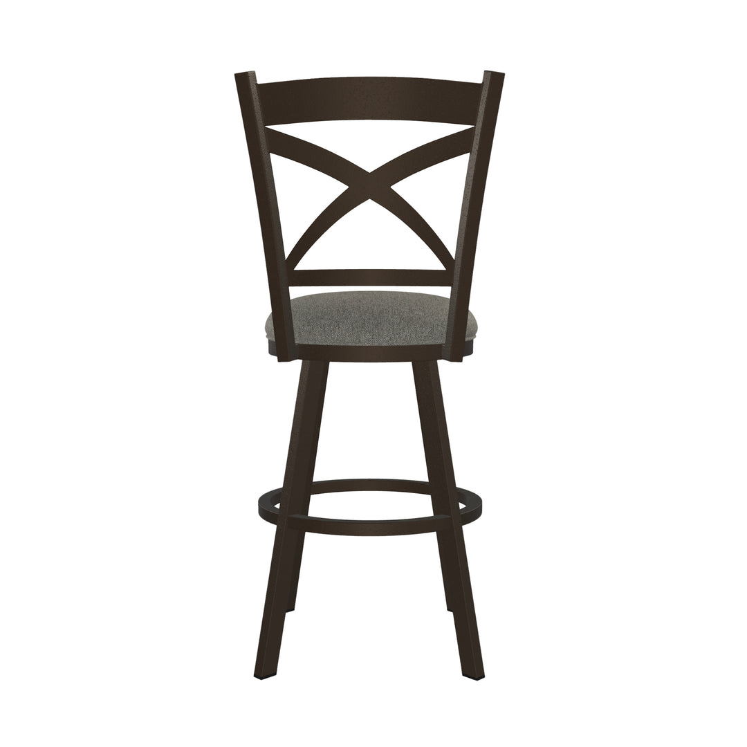 18.5"W x 25"D x 45.75"H / Textured Ash/Cobblestone