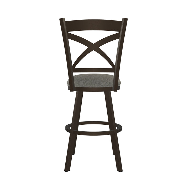 18.5"W x 25"D x 45.75"H / Textured Ash/Cobblestone