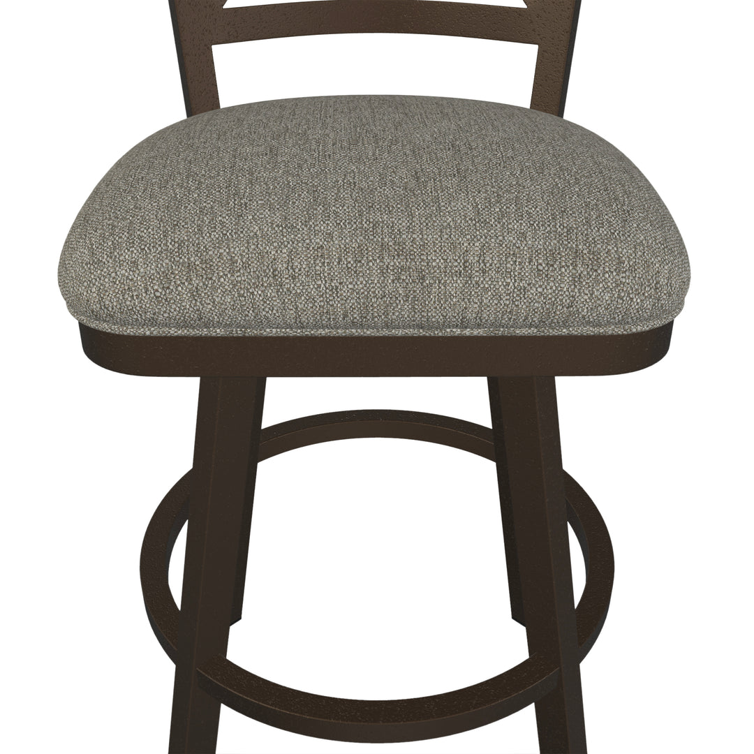 18.5"W x 25"D x 45.75"H / Textured Ash/Cobblestone