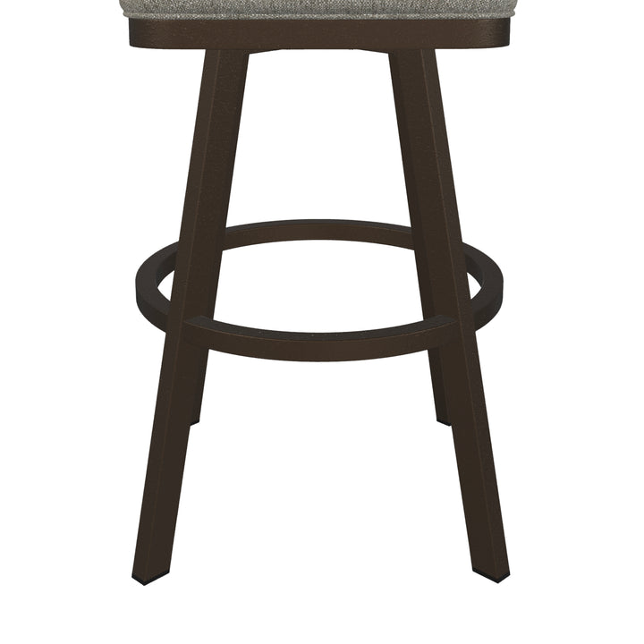 18.5"W x 25"D x 45.75"H / Textured Ash/Cobblestone