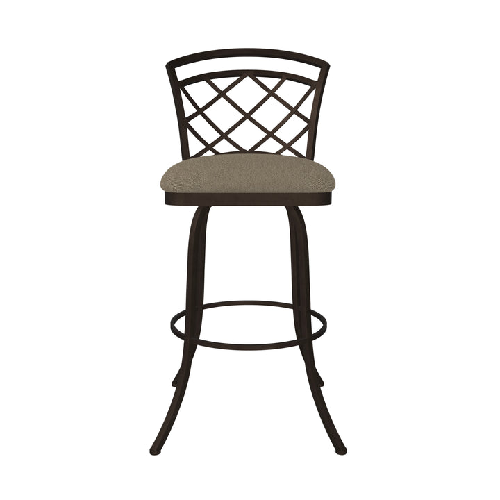 19.25"W x 24"D x 40"H / Venetian/Mocha