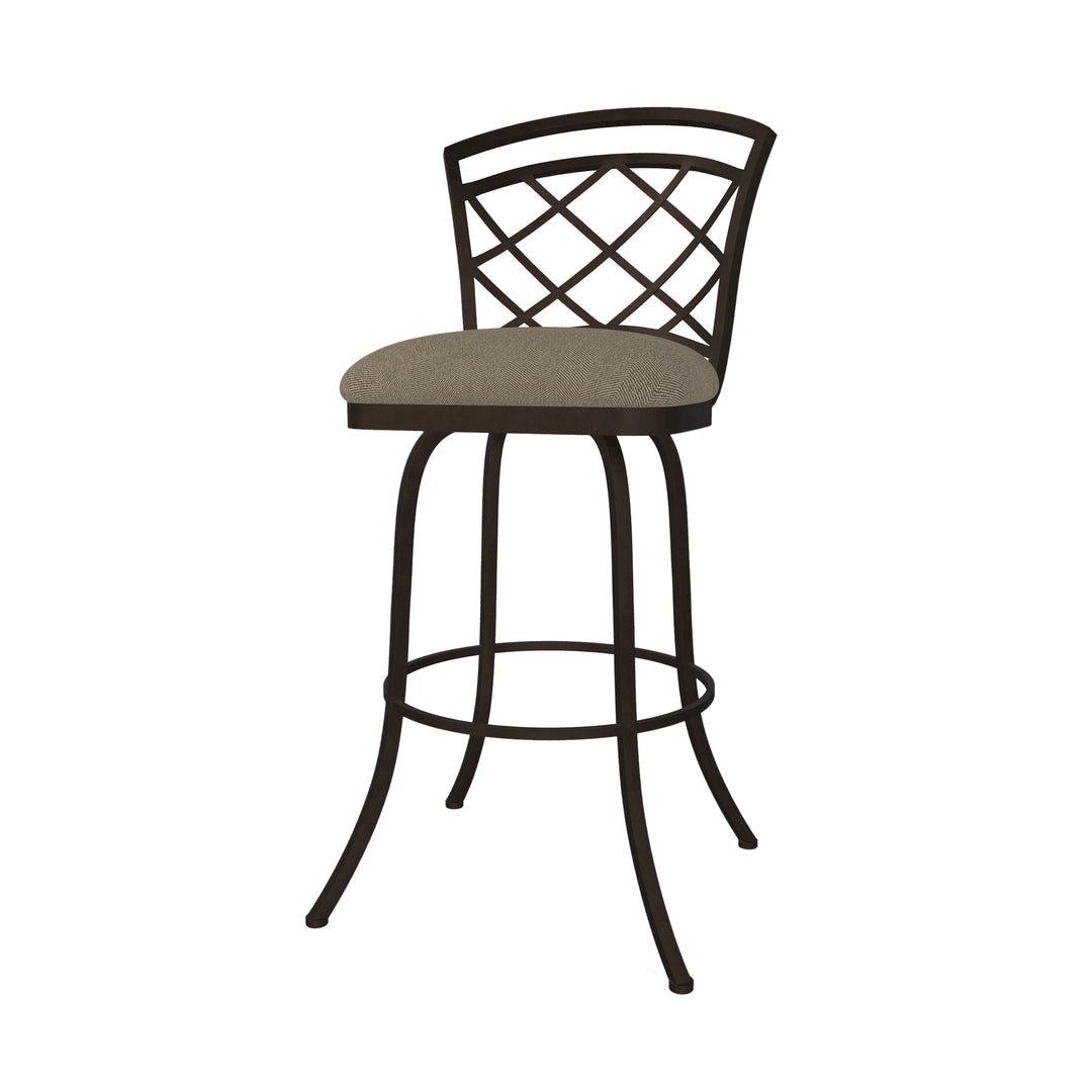 19.25"W x 24"D x 40"H / Venetian/Mocha