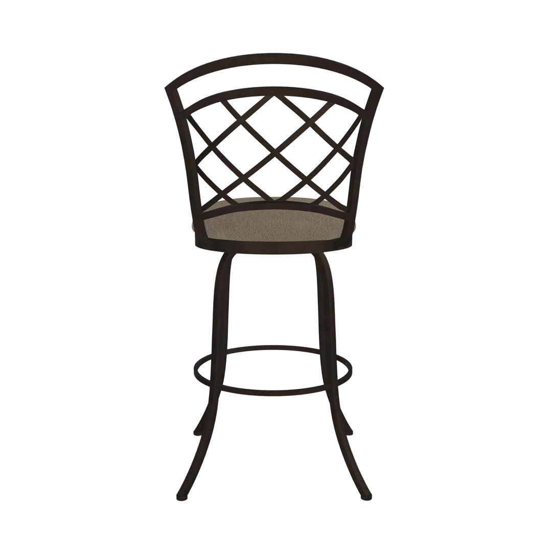 19.25"W x 24"D x 40"H / Venetian/Mocha