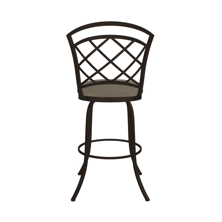 19.25"W x 24"D x 40"H / Venetian/Mocha