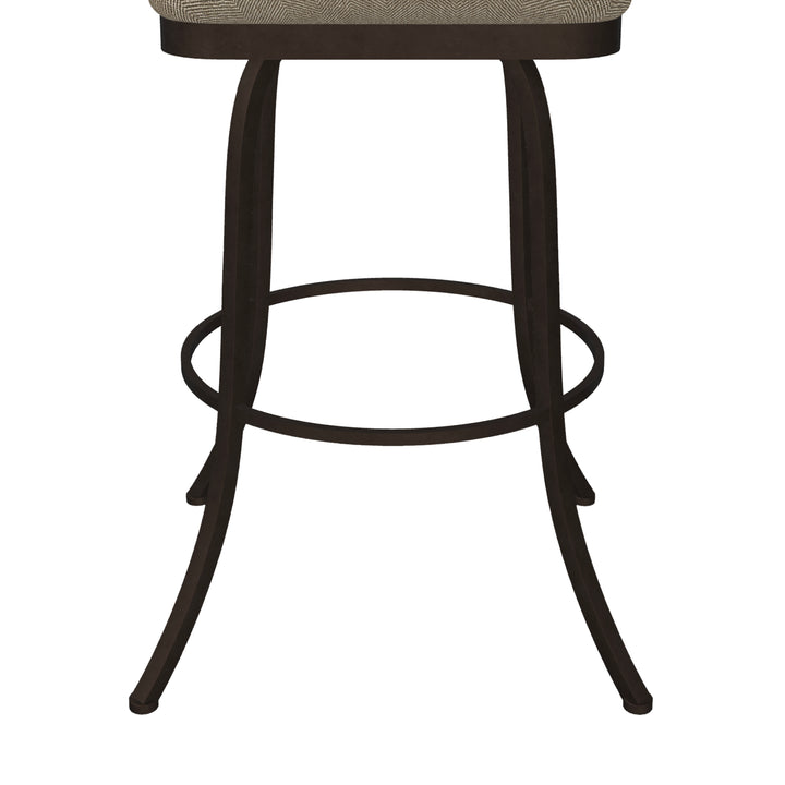 19.25"W x 24"D x 40"H / Venetian/Mocha