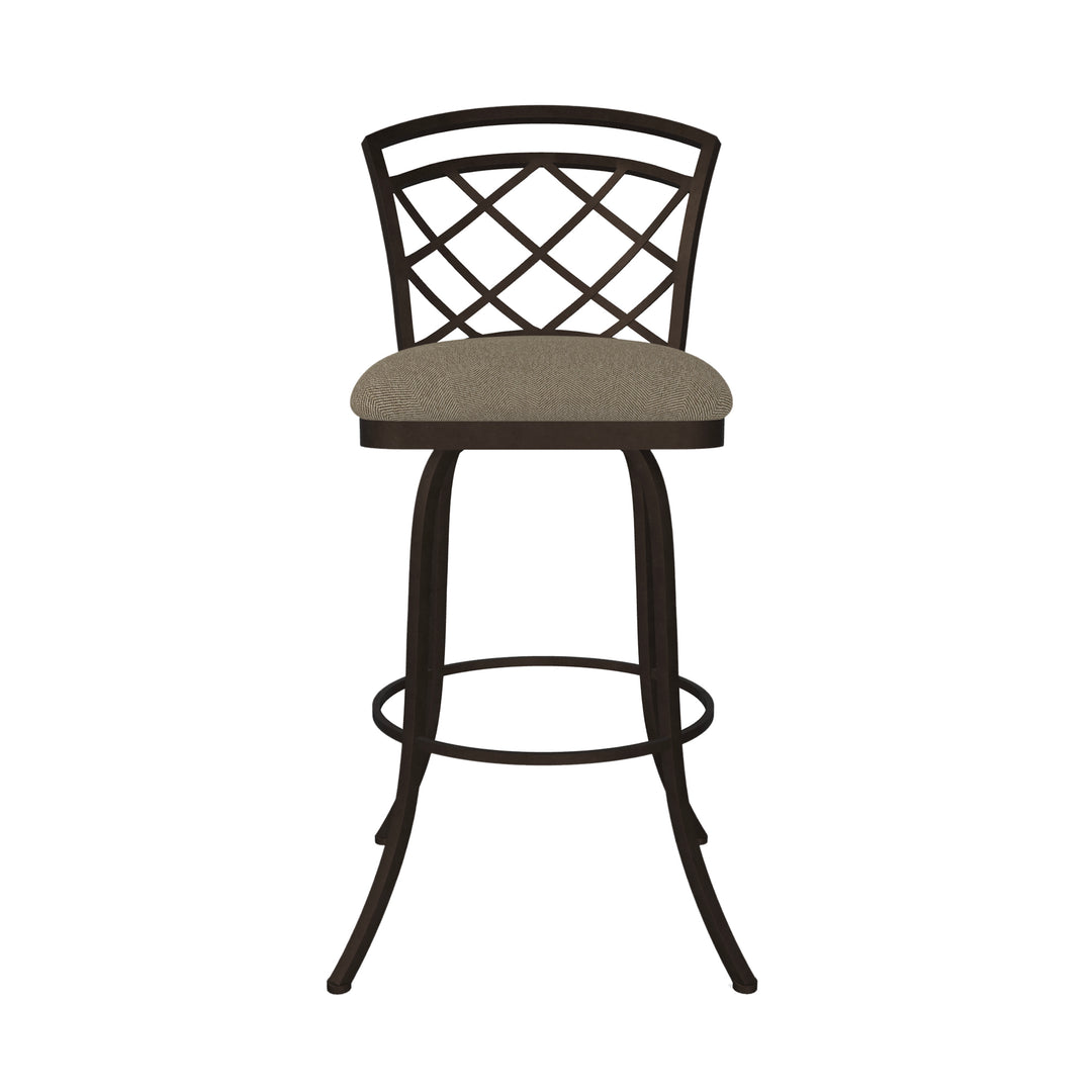 19.25"W x 24"D x 44"H / Venetian/Mocha