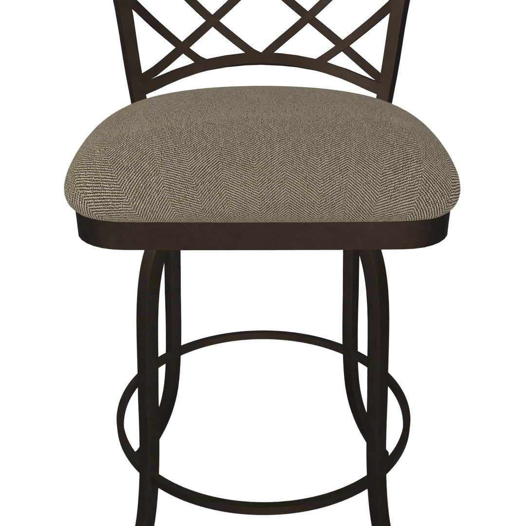 19.25"W x 24"D x 44"H / Venetian/Mocha