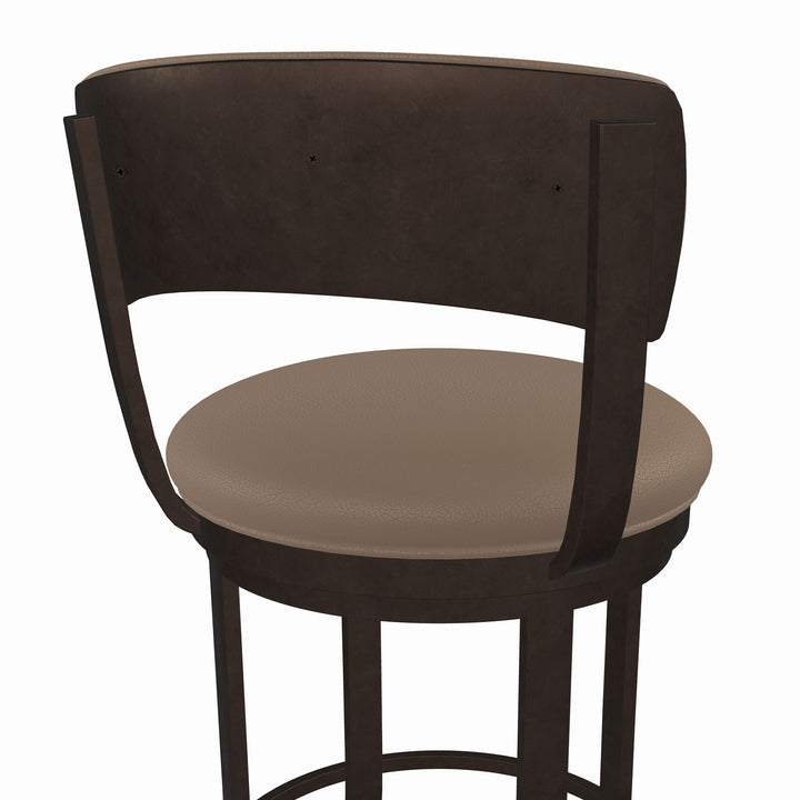 19.5"W x 18.5"D x 34"H / Island Teak/Mocha