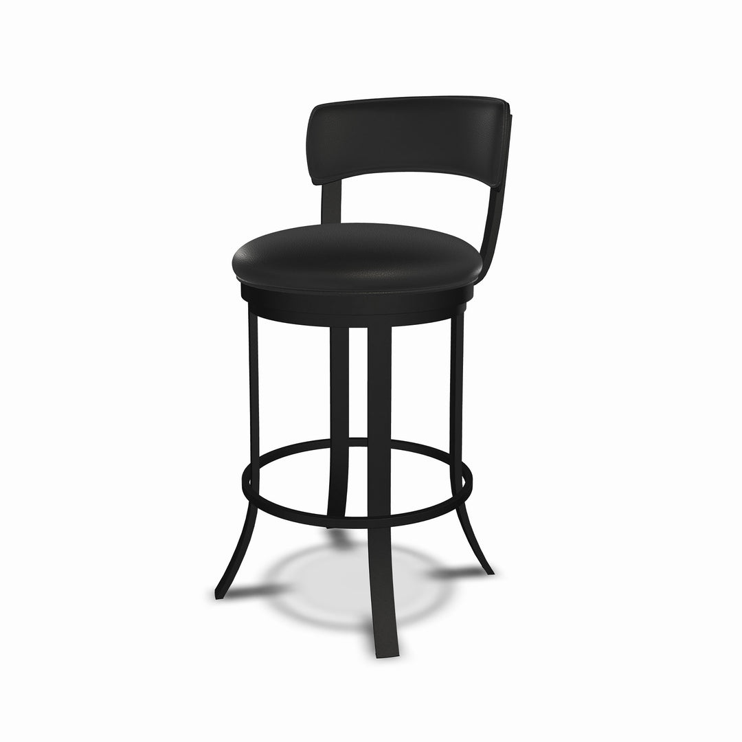 19.5"W x 18.5"D x 34"H / Licorice Black/Sable Onyx