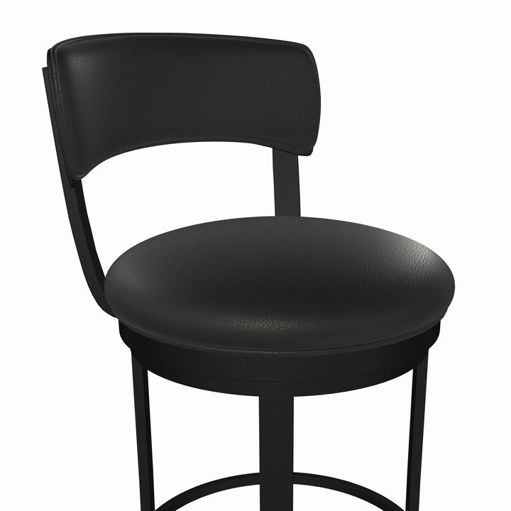 19.5"W x 18.5"D x 34"H / Licorice Black/Sable Onyx