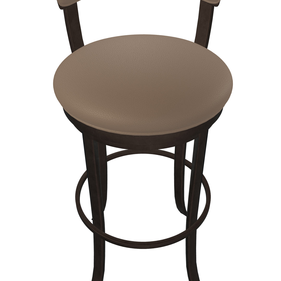 19.5"W x 19.5"D x 38"H / Island Teak/Mocha