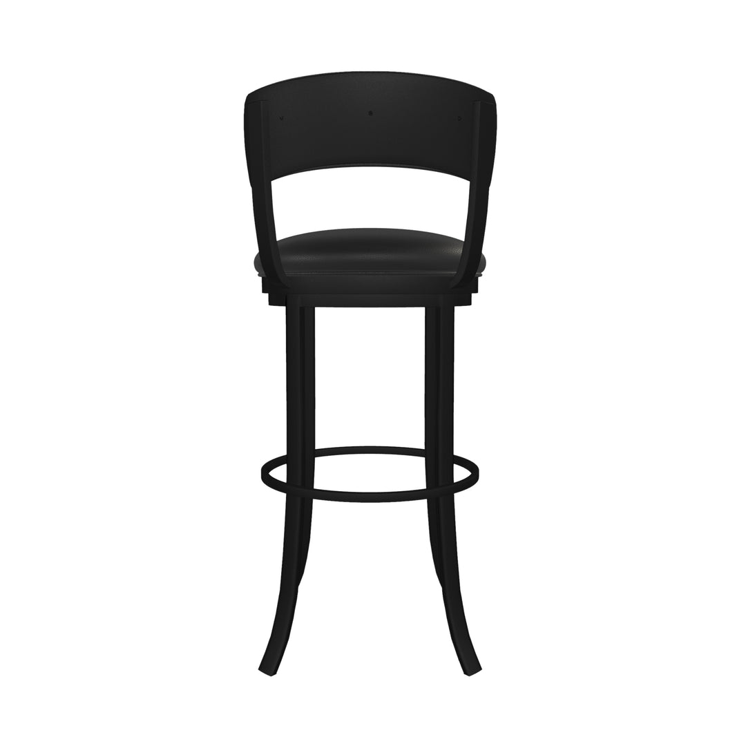 19.5"W x 19.5"D x 38"H / Licorice Black/Sable Onyx