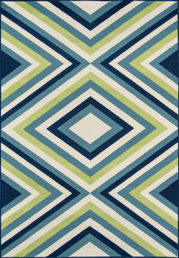 American Home Furniture Momeni Baja Zig-Zag Rug