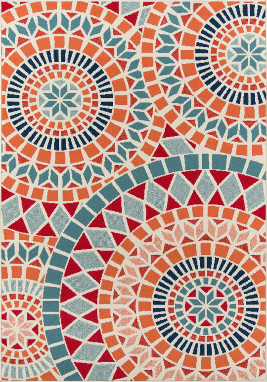 American Home Furniture Momeni Baja Mosaic Rug