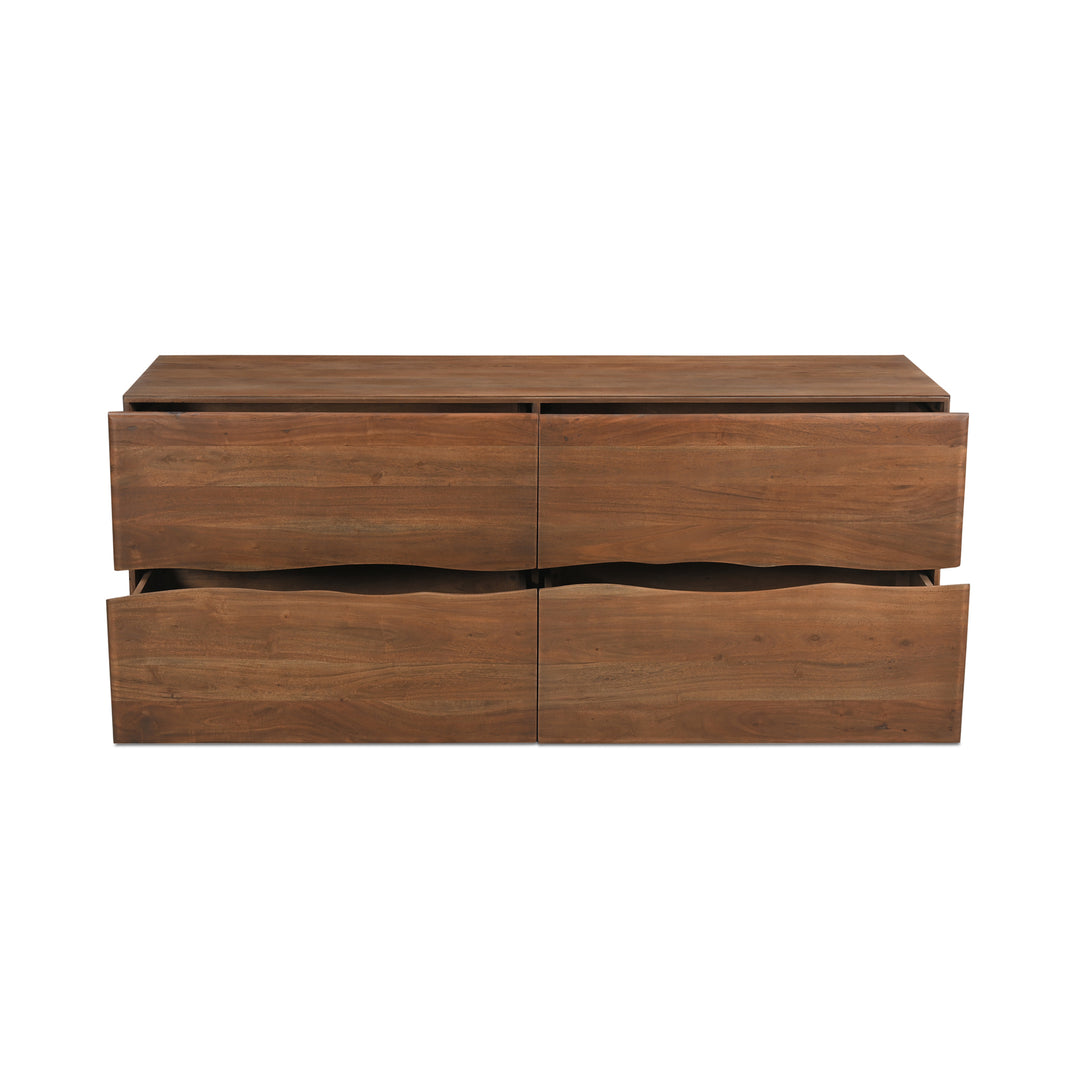 Moe's Home Collection - Watson 4 Drawer Dresser Brown - BB-1001-03 | American Home Furniture