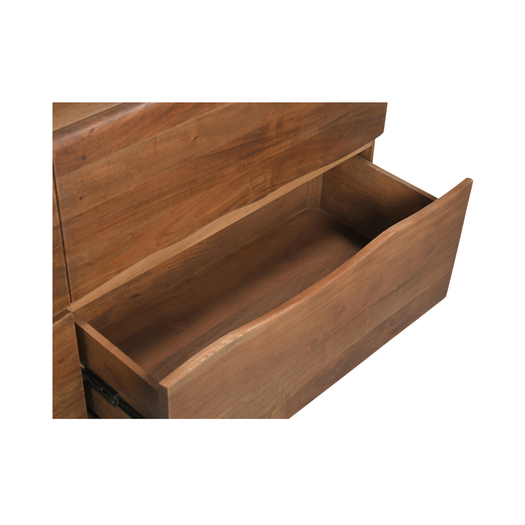 Moe's Home Collection - Watson 4 Drawer Dresser Brown - BB-1001-03 | American Home Furniture