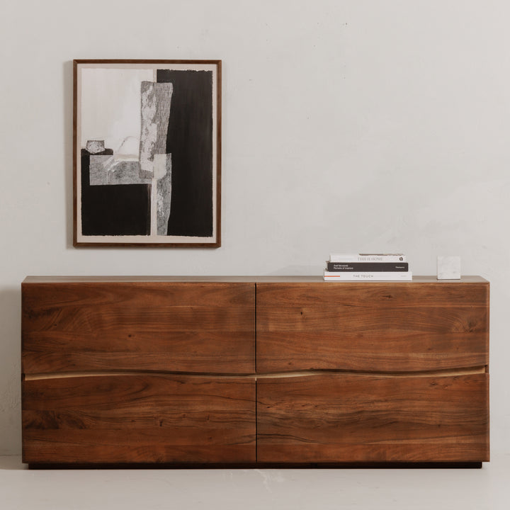 Moe's Home Collection - Watson 4 Drawer Dresser Brown - BB-1001-03 | American Home Furniture