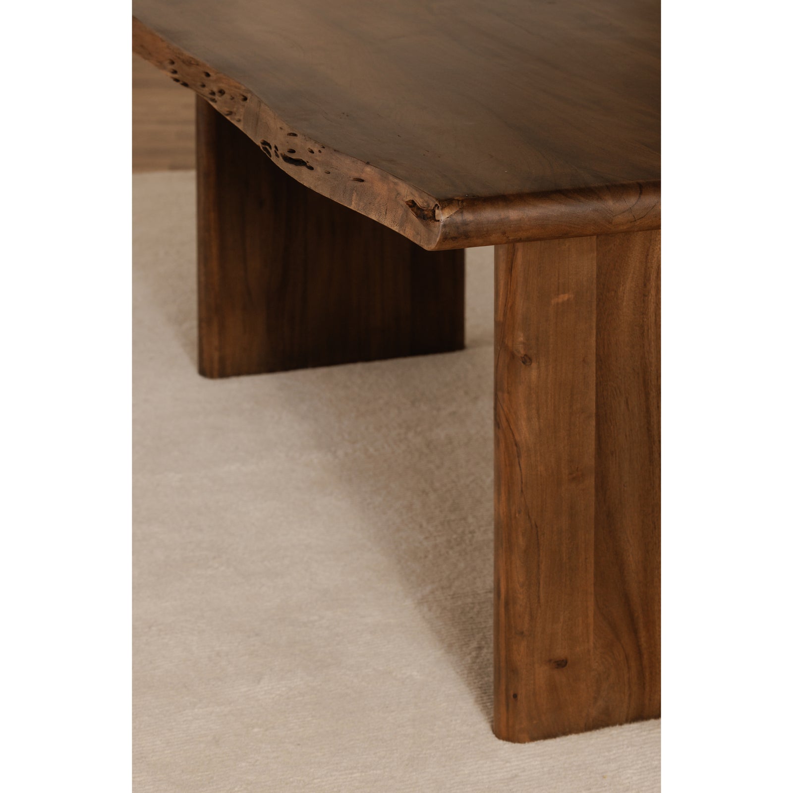 Moe's Home Collection - Lila Small Dining Table Brown - BB-1015-03-0 | American Home Furniture