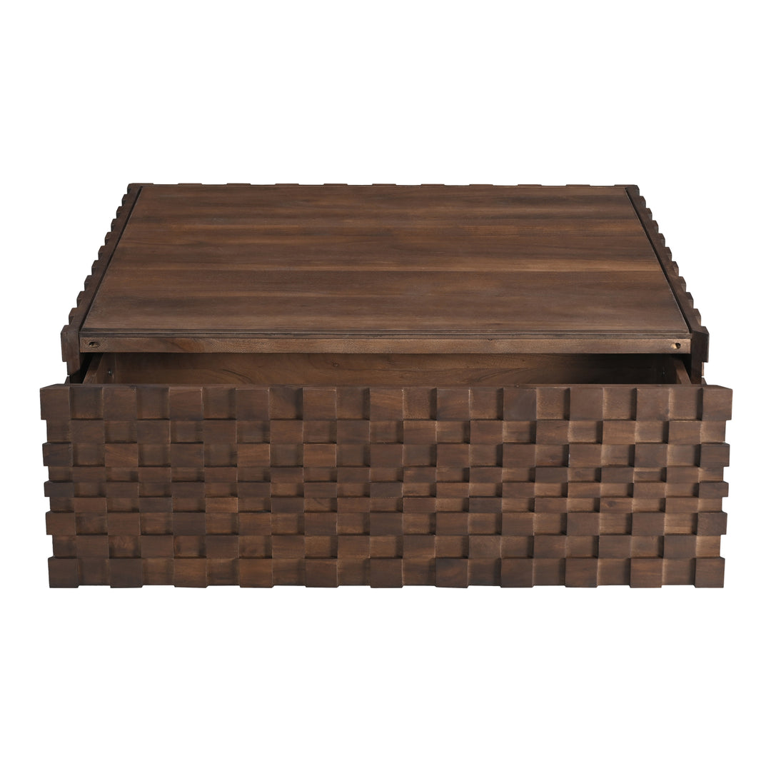 Moe's Home Collection - Easton Storage Coffee Table Brown - BB-1018-03 | American Home Furniture