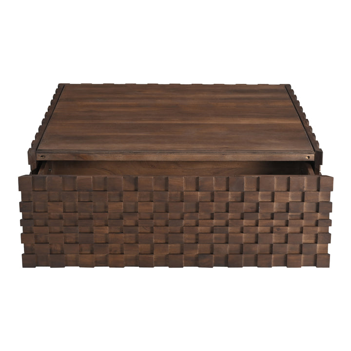 Moe's Home Collection - Easton Storage Coffee Table Brown - BB-1018-03 | American Home Furniture