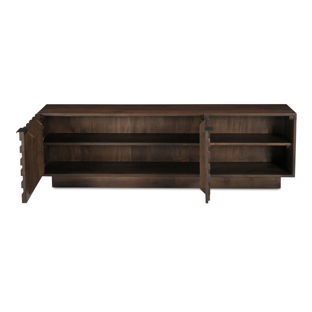 Moe's Home Collection - Easton Media Cabinet Brown - BB-1020-03 | American Home Furniture