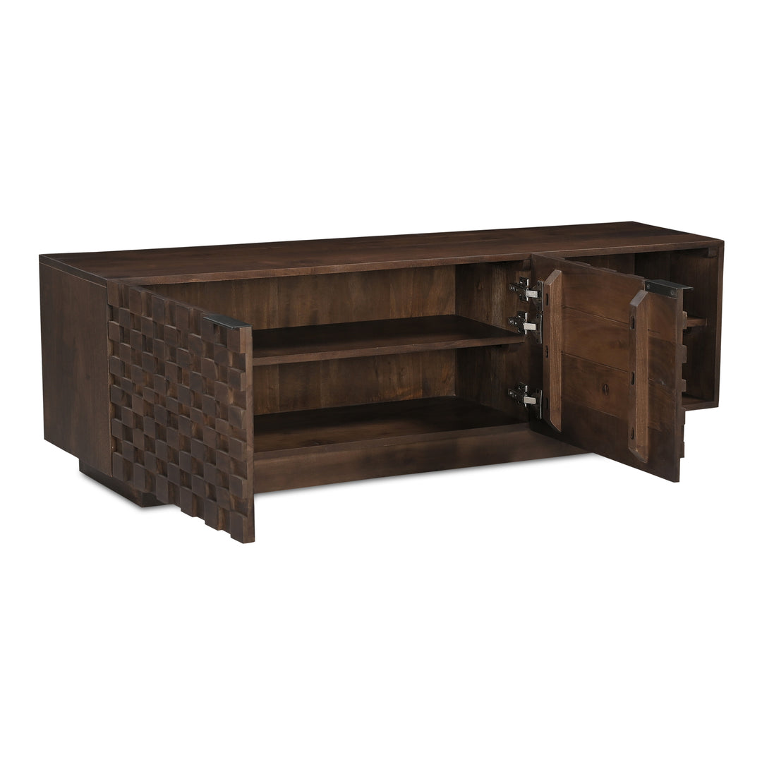 Moe's Home Collection - Easton Media Cabinet Brown - BB-1020-03 | American Home Furniture