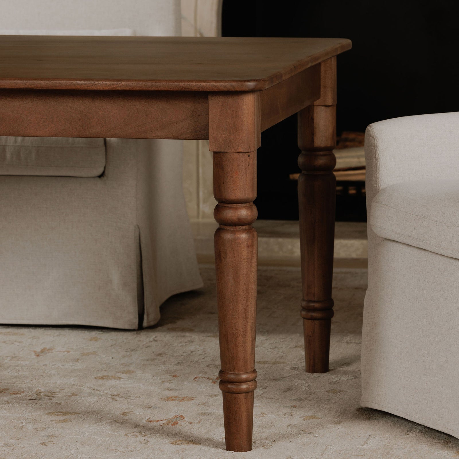 Moe's Home Collection - Russet Dining Table Brown - BB-1021-03 | American Home Furniture