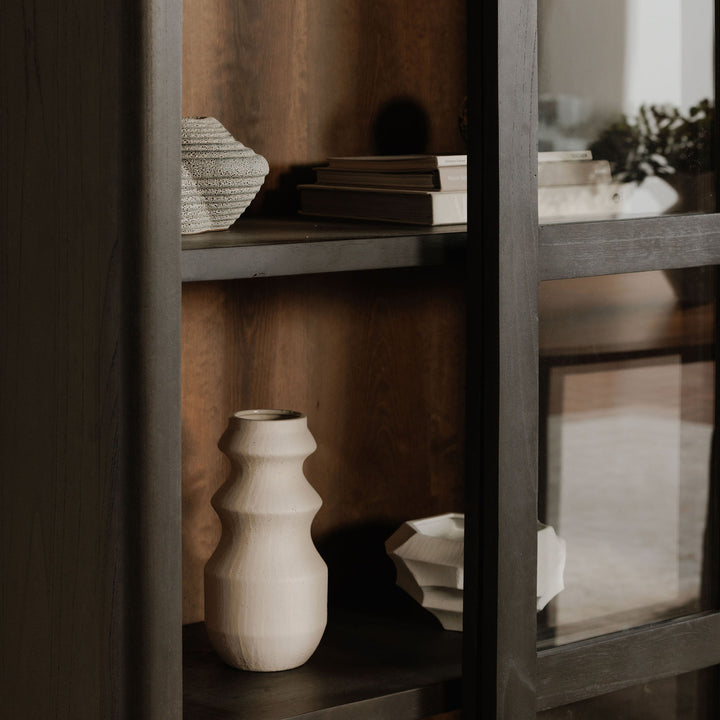 Moe's Home Collection - Mona Tall Cabinet Black - BB-1025-02 | American Home Furniture
