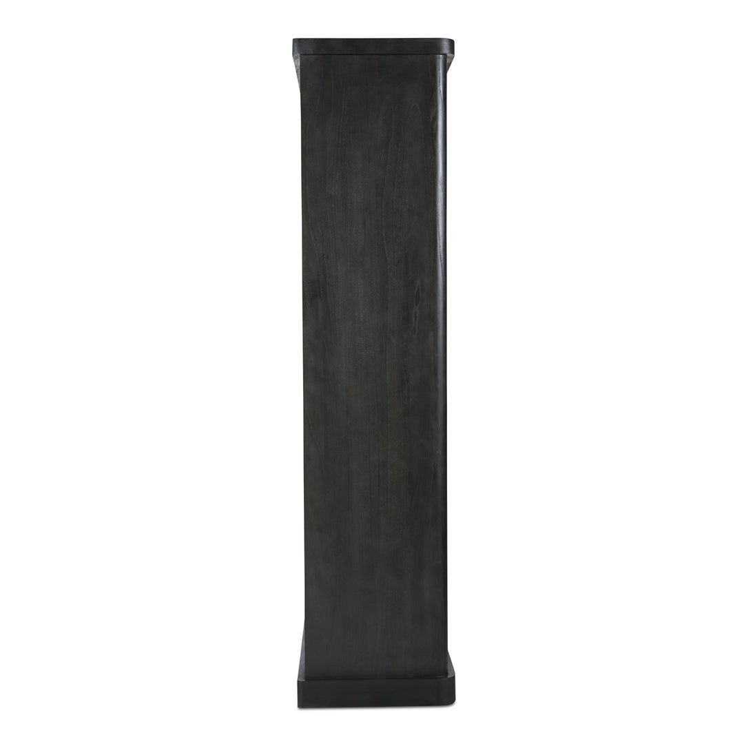 Moe's Home Collection - Mona Tall Cabinet Black - BB-1025-02 | American Home Furniture